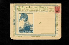 Lettera postale lloyd usato  Firenze