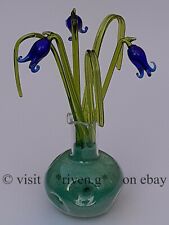 Glass flowers gift for sale  UK