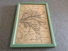 framed map france for sale  Cato