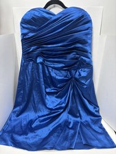 Vestido de noite formal azul plus size 2X sem mangas para casamentos ou eventos comprar usado  Enviando para Brazil