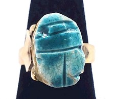 Egyptian faience scarab for sale  Belvedere Tiburon