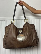 Oushka brown leather for sale  BLACKBURN