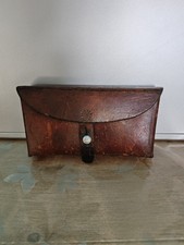 Ancienne cartouchiere cuir d'occasion  Saint-Saëns