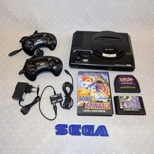 Sega Mega Drive I Konsole mit 2 Controller & 3 Spiele - Getestet & Guter Zustand comprar usado  Enviando para Brazil