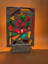 Antique concrete lamp d'occasion  Expédié en Belgium