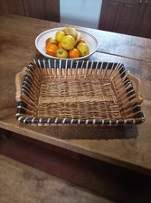Rustic wicker serving for sale  ULVERSTON