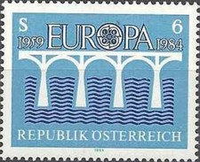 Europa 1984 autriche d'occasion  Marsac-sur-l'Isle