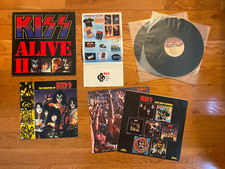 Kiss - Alive II 2-LP Casablanca 1977 Pressing w/ Booklet & Mdse Insert  VG+ comprar usado  Enviando para Brazil