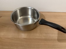 Stainless steel saucepan for sale  LONDON