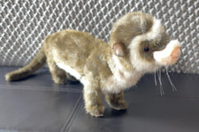 Brinquedo animal realista posável furão doninha de pelúcia marrom/creme HANSA 2015 20” comprar usado  Enviando para Brazil