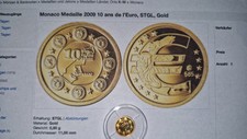 Goldmedailien euro monaco gebraucht kaufen  Crimmitschau