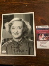 Bette davis jsa for sale  Meredith