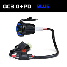 QC3.0 Tipo C Carregador Rápido USB Kit de Porta USB Dupla Compatível com Honda NX400 NX500 2024 comprar usado  Enviando para Brazil