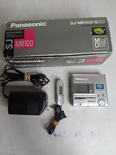 Panasonic SJ-MR100 MD Grabadora Digital Mini Disco Reproductor Portátil Con Caja *Raro  segunda mano  Embacar hacia Mexico