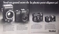 Publicité 1970 rollei d'occasion  Compiègne