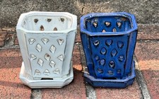 Ceramic orchid pot for sale  Keyport