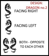Dragon wall sticker for sale  ROWLANDS GILL