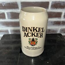 Caneca de cerveja rara 1L vintage Dinkel Acker Stone Alemanha Stein comprar usado  Enviando para Brazil