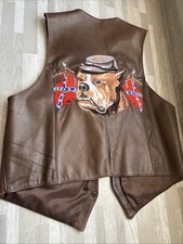 Gilet cuir leather d'occasion  Dieppe