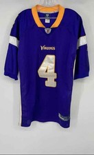 Camiseta de futebol americano NFL masculina roxa Minnesota Vikings Brett Favre #4 tamanho 54 comprar usado Camiseta de futebol americano NFL masculina roxa Minnesota Vikings Brett Favre #4 tamanho 54 comprar usado  Enviando para Brazil