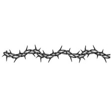 Brazalete Espina TATUAJE TEMPORAL Impermeable Brazalete Pulsera Tatuajes segunda mano  Embacar hacia Mexico
