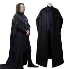 Fantasia cosplay fantasia uniforme capa Halloween Severo Snape professor mortal comprar usado  Enviando para Brazil