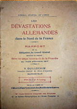 Dévastations allemandes nord d'occasion  Ouistreham