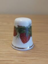 Hammersley strawberry thimble for sale  CHARD