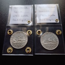 Monete argento repubblica usato  Riolo Terme