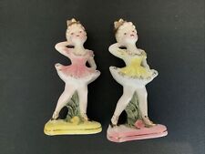 Pair vintage porcelain for sale  LUTON