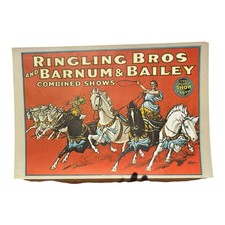 Vintage ringling brothers for sale  Hendersonville