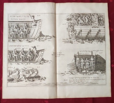 Stampa antiche navi usato  Albano Laziale