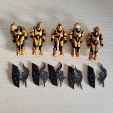Lote de 5 peças bonecos Halo Mega Bloks Construx Elite Ultra Golden comprar usado  Enviando para Brazil