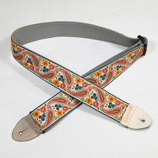 RARO: SILVER EAGLE alça de guitarra bordada hippie vintage década de 1970 feita nos EUA comprar usado  Enviando para Brazil