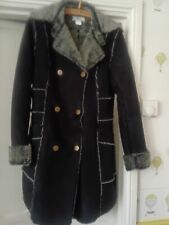 Black mock sheepskin for sale  ROCHESTER