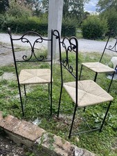 Sedie ferro battuto usato  Gubbio