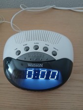 Schöner radiowecker weiß gebraucht kaufen  Bocholt