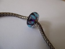 Trollbeads blue petals for sale  TORQUAY