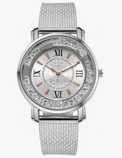 Damenuhr armbanduhr silber gebraucht kaufen  Deutschland