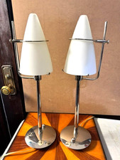pair vintage chrome lamps for sale  Chicago
