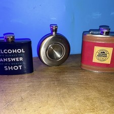 Small hip flasks for sale  WELSHPOOL