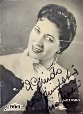 Cartolina fonit autografata usato  Azzate