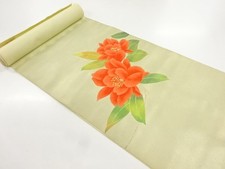 Usado, 7331756: KIMONO JAPONÊS / PARAFUSO ANTIGO PARA NAGOYA OBI / SEDA / FLORES TECIDAS comprar usado  Enviando para Brazil
