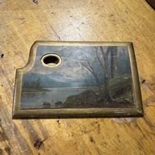 Vintage wooden painting for sale  Frankenmuth