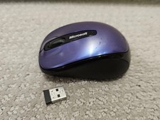 Usado, Mouse móvel sem fio Microsoft 3500 modelo 1427 com receptor azul testado comprar usado  Enviando para Brazil