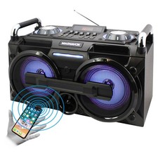 Micro sistema de música portátil Magnavox MM438 mudança de cor rádio FM Bluetooth comprar usado Micro sistema de música portátil Magnavox MM438 mudança de cor rádio FM Bluetooth comprar usado  Enviando para Brazil