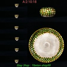 Conjunto de prato bandeja xícara porcelana Tang Sancai antiga dinastia chinesa 11"" comprar usado  Enviando para Brazil
