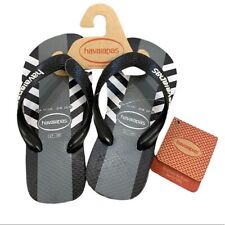 Sandálias Havaianas flip flop crianças tamanho 11/12 jovens crianças meninos, nova com etiquetas praia de natação comprar usado  Enviando para Brazil