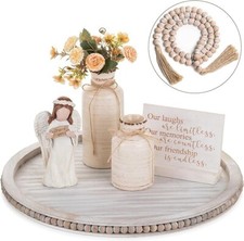 Wooden beaded tray for sale  SUTTON-IN-ASHFIELD