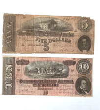 Usa banknoten bürgerkrieges gebraucht kaufen  Berlin
